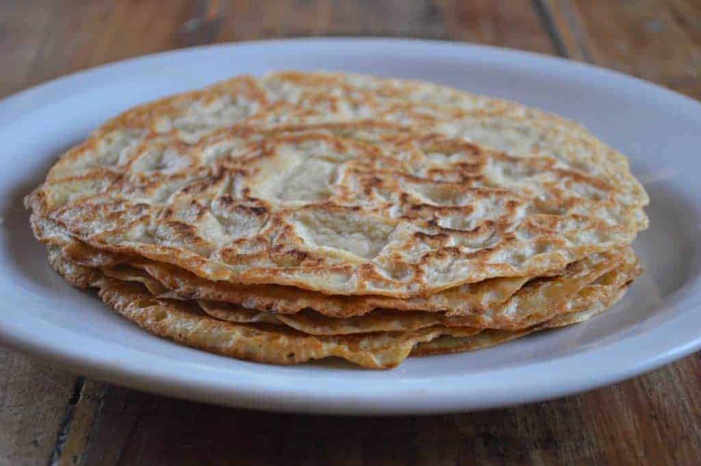 Alto en fibra y energía, tortillas de maíz caseras y saludables.